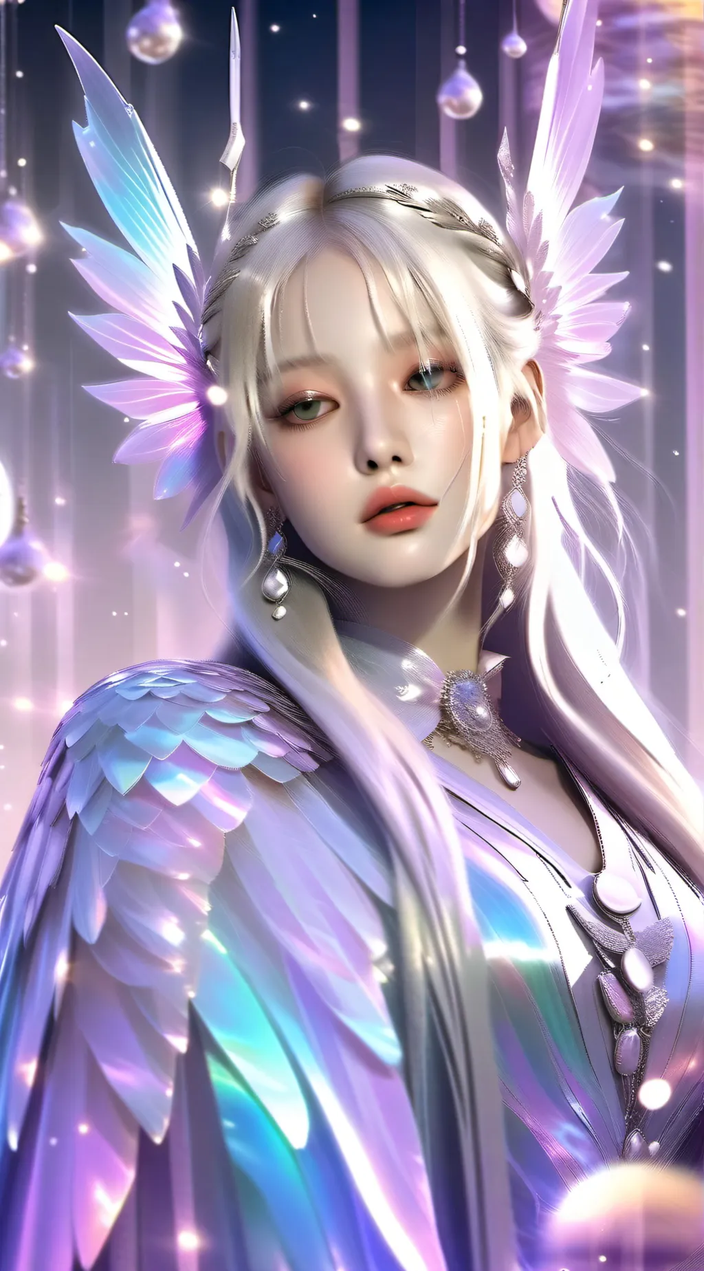 ai character: Amecka background