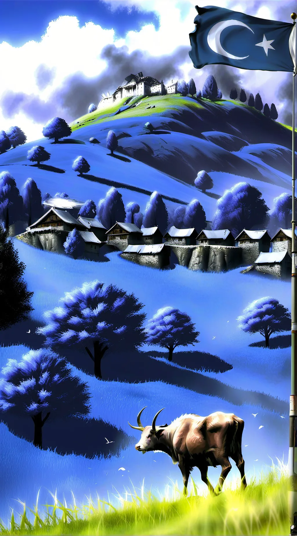 ai character: Country humens :D background