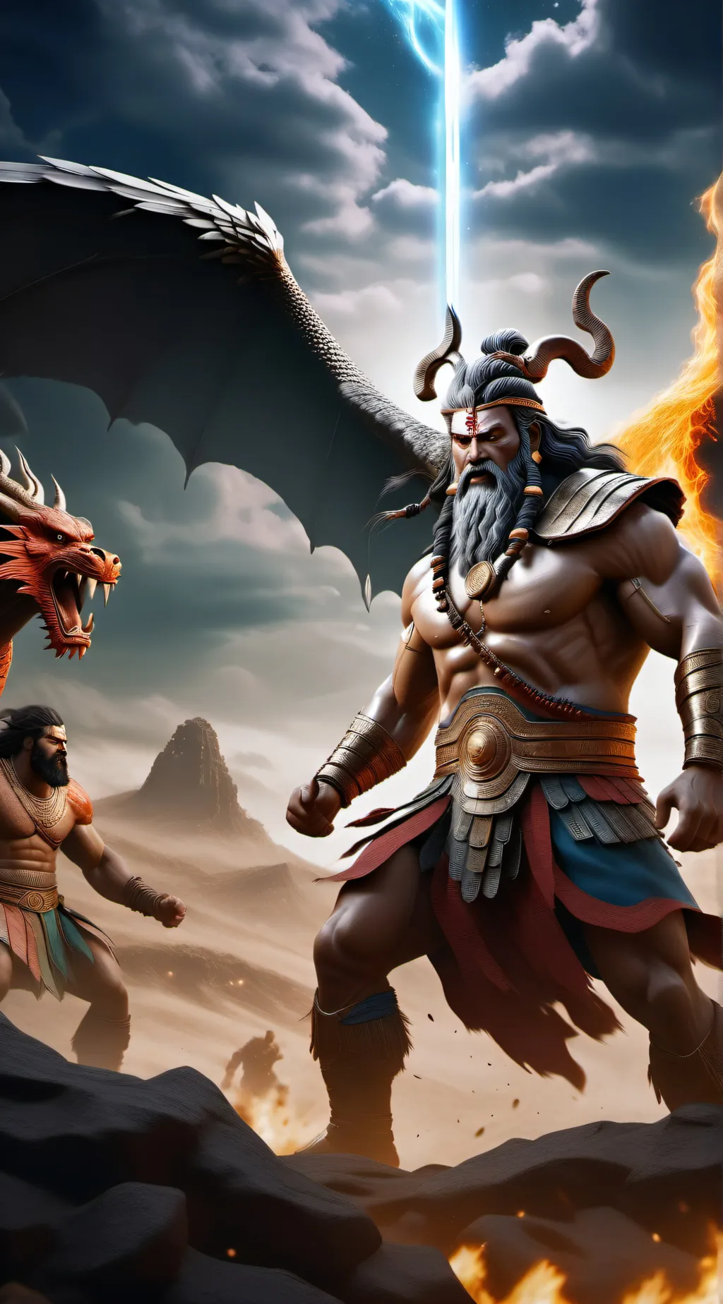 ai character: Final Battle background