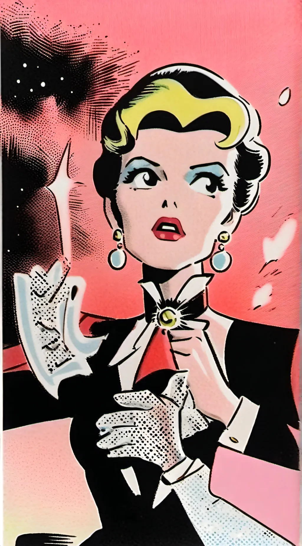 ai character: Mia and cash karen background