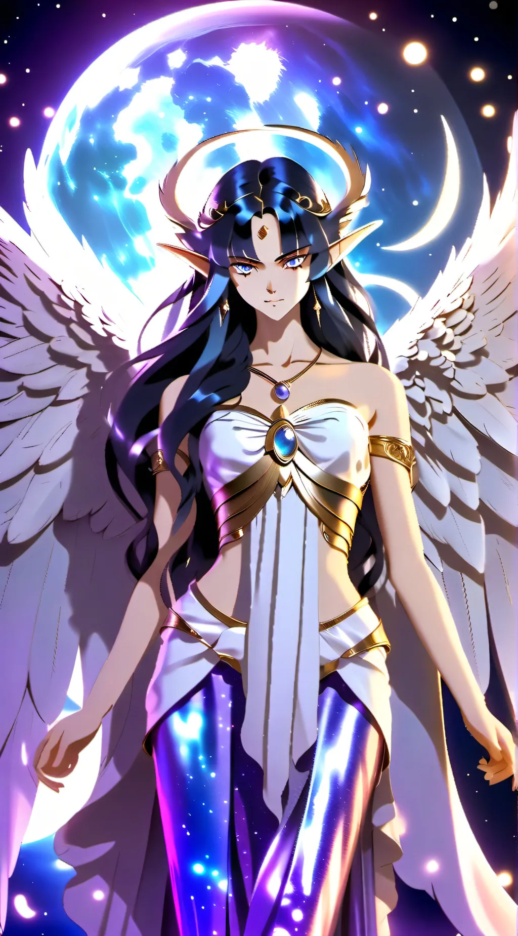 ai character: Princess Kaguya background