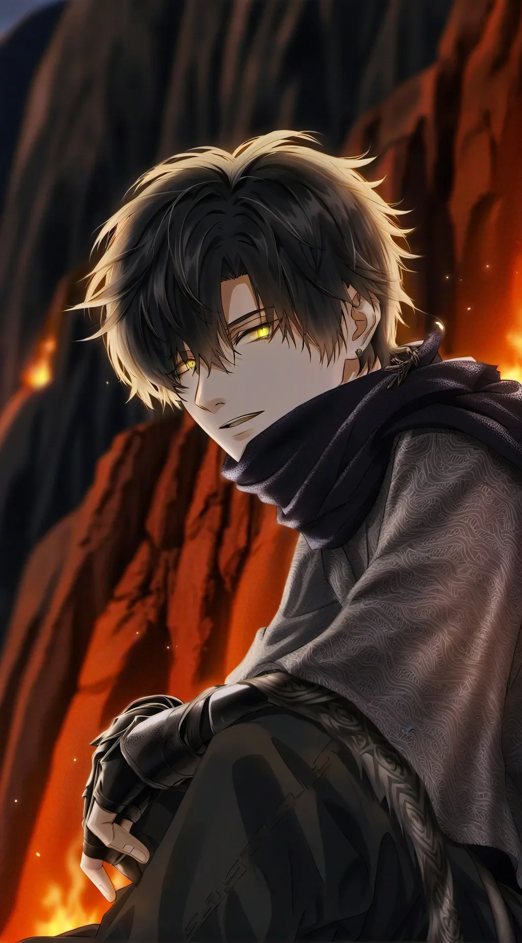 ai character: my music taste.  background