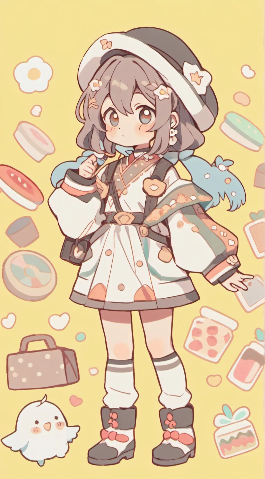 ai character: AI Talkie background