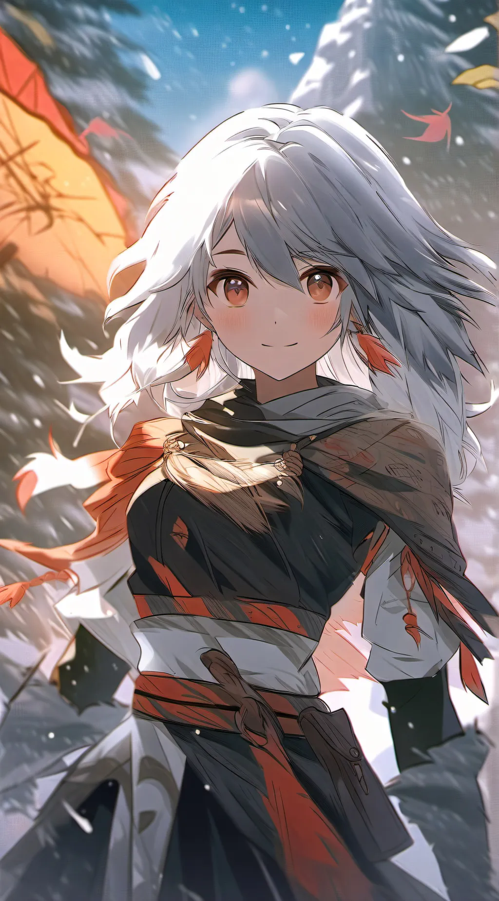 ai character: Aria background