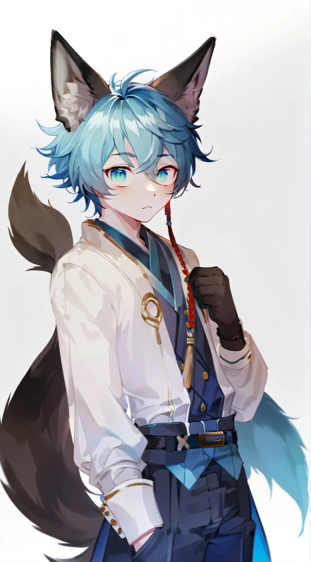 ai character: FoxBoy background