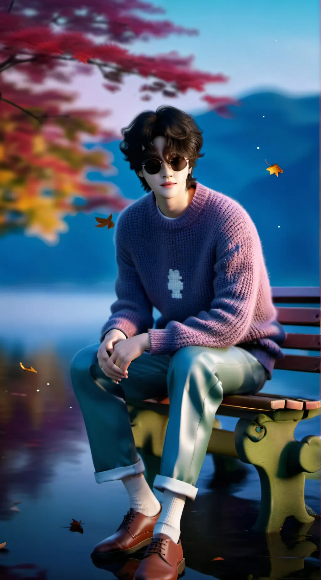 ai character: Finn August background