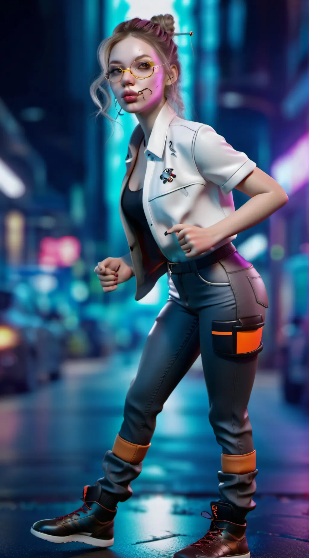 ai character: Taylor  background