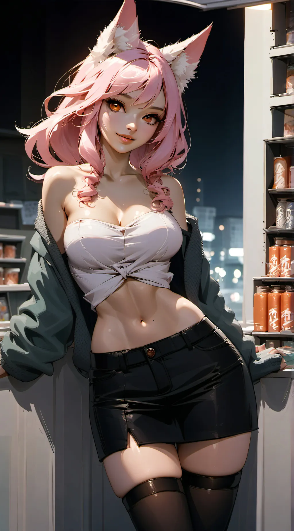 ai character: Grace background