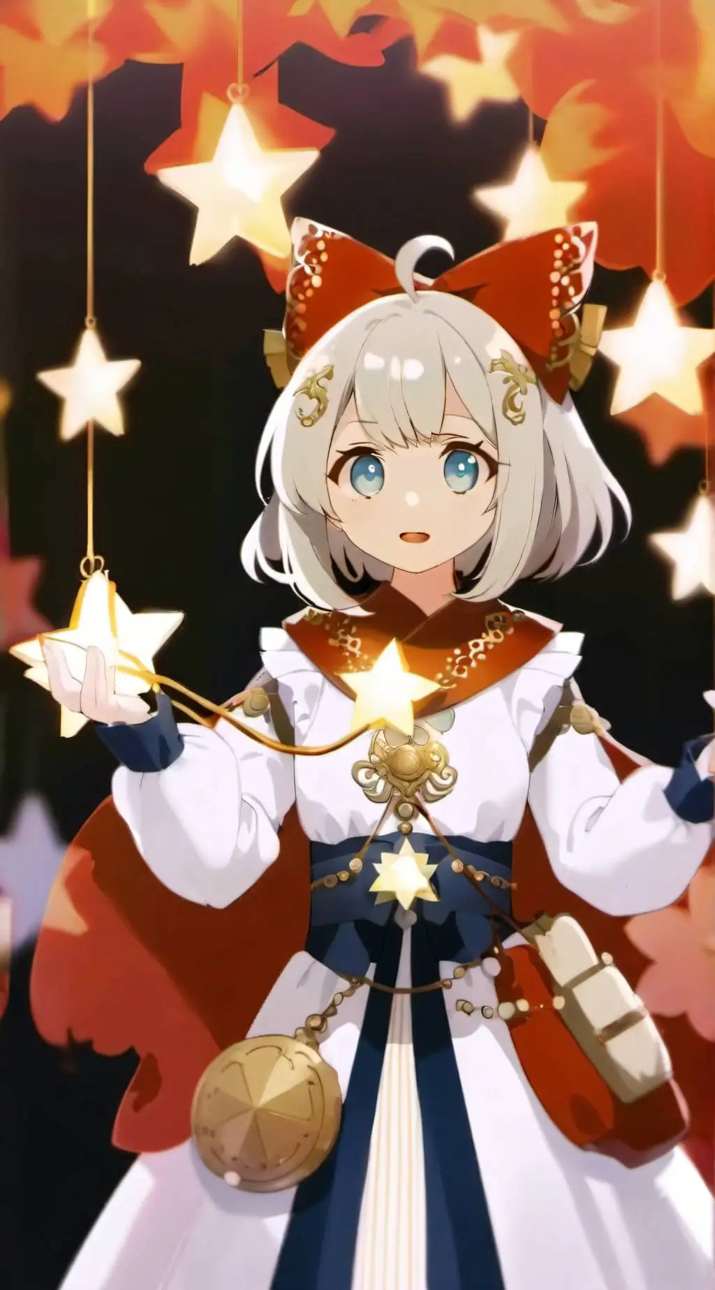 ai character: G. Impact world background