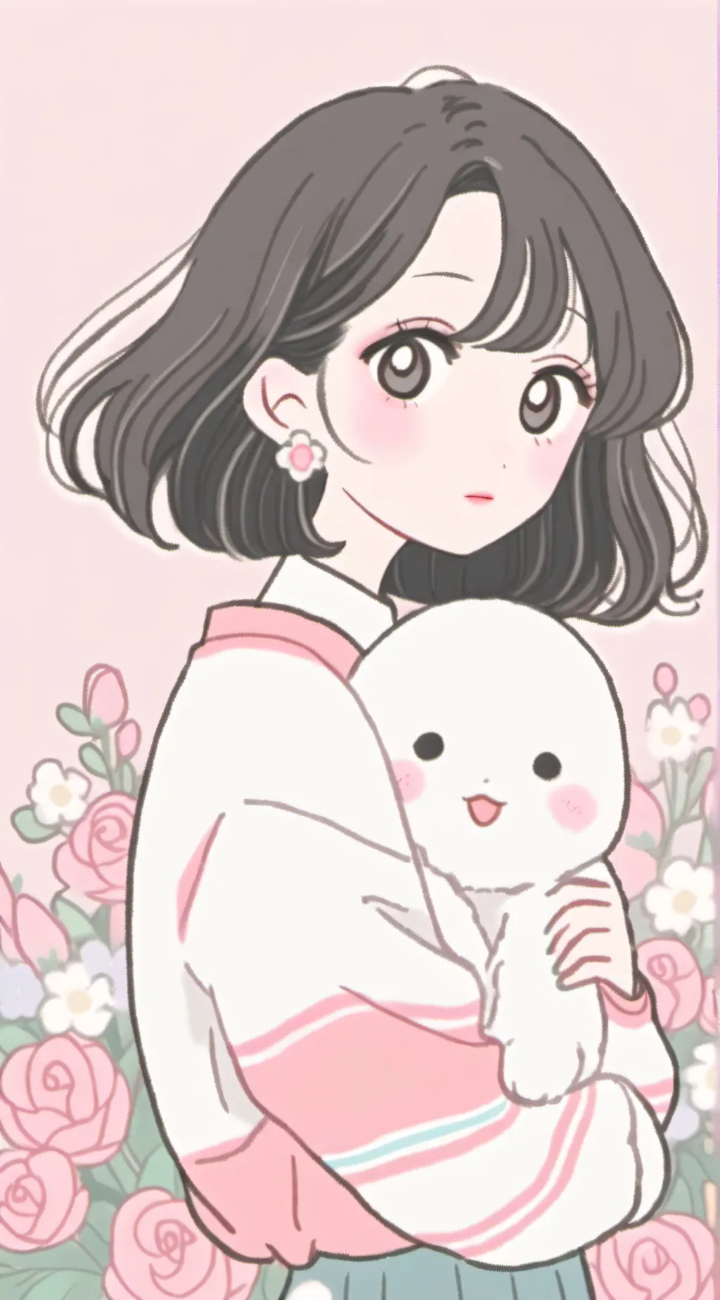 ai character: IF U ___ U DIE background