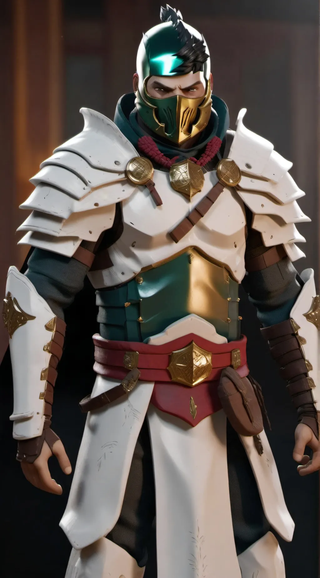 ai character: Megalodon  background