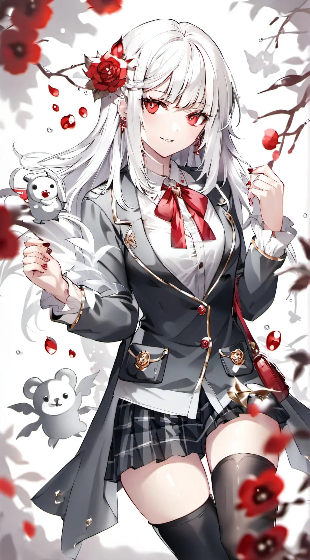 ai character: lilly background