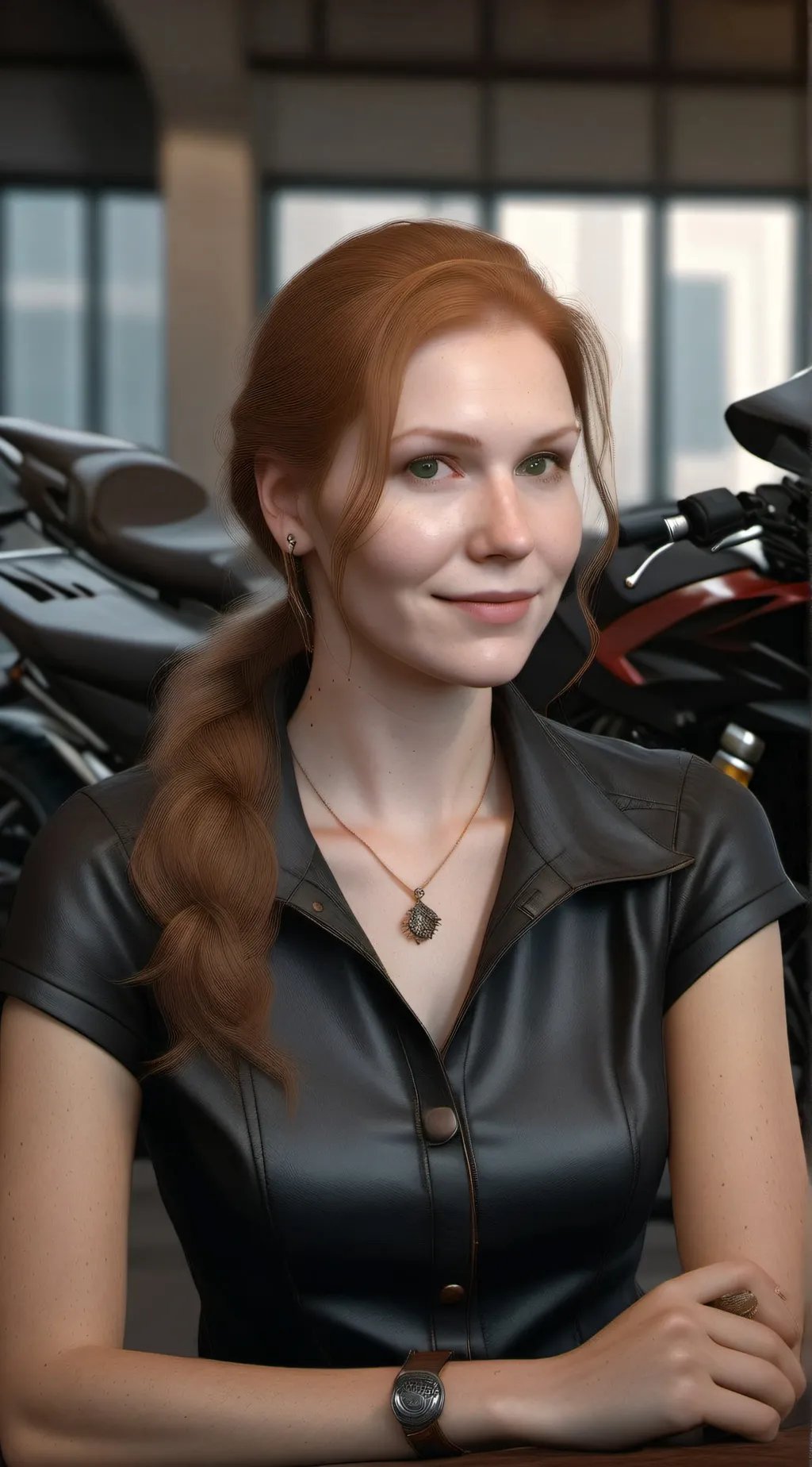 ai character: Jade background