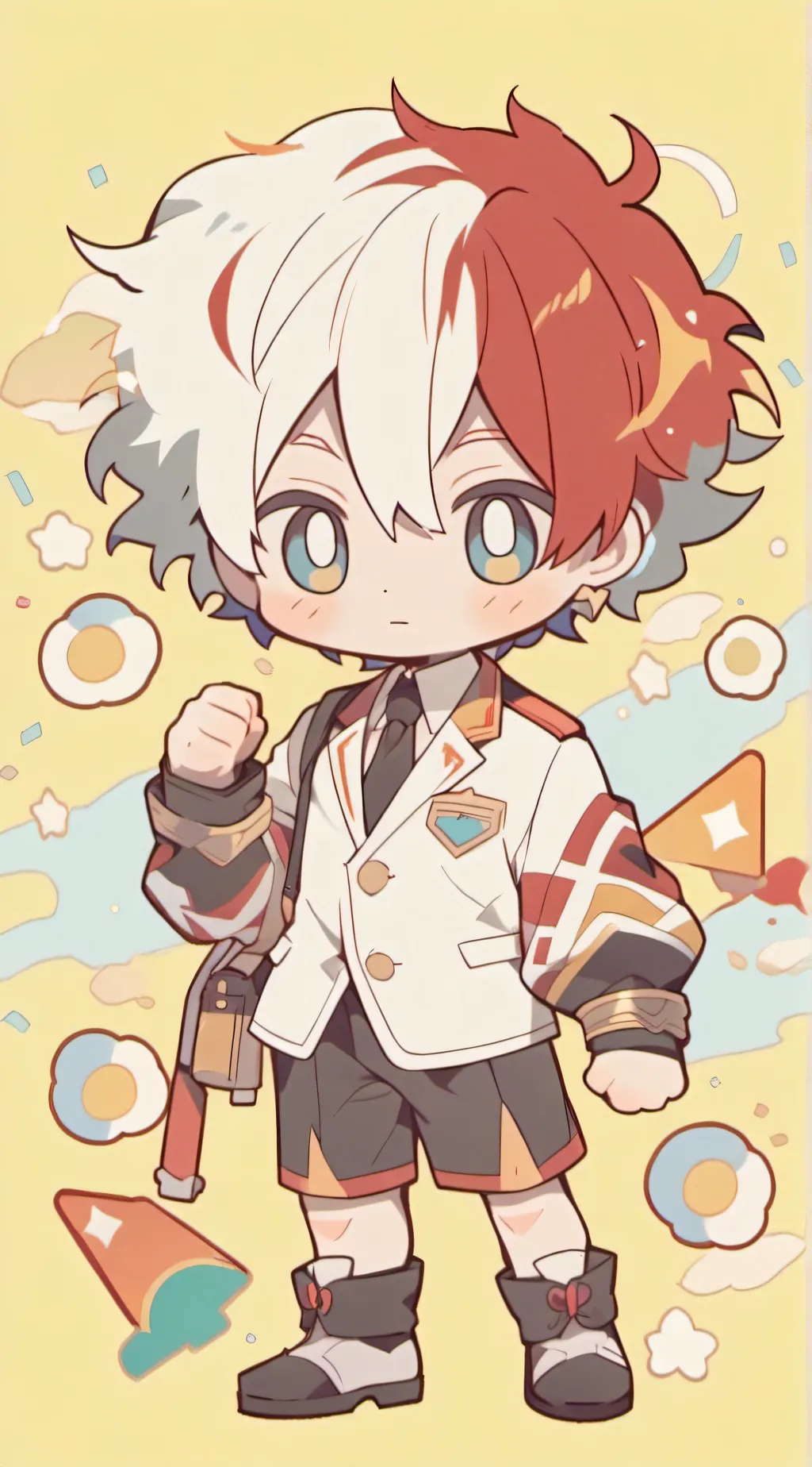 ai character: ❤️🤍Shoto ❤️🤍 background