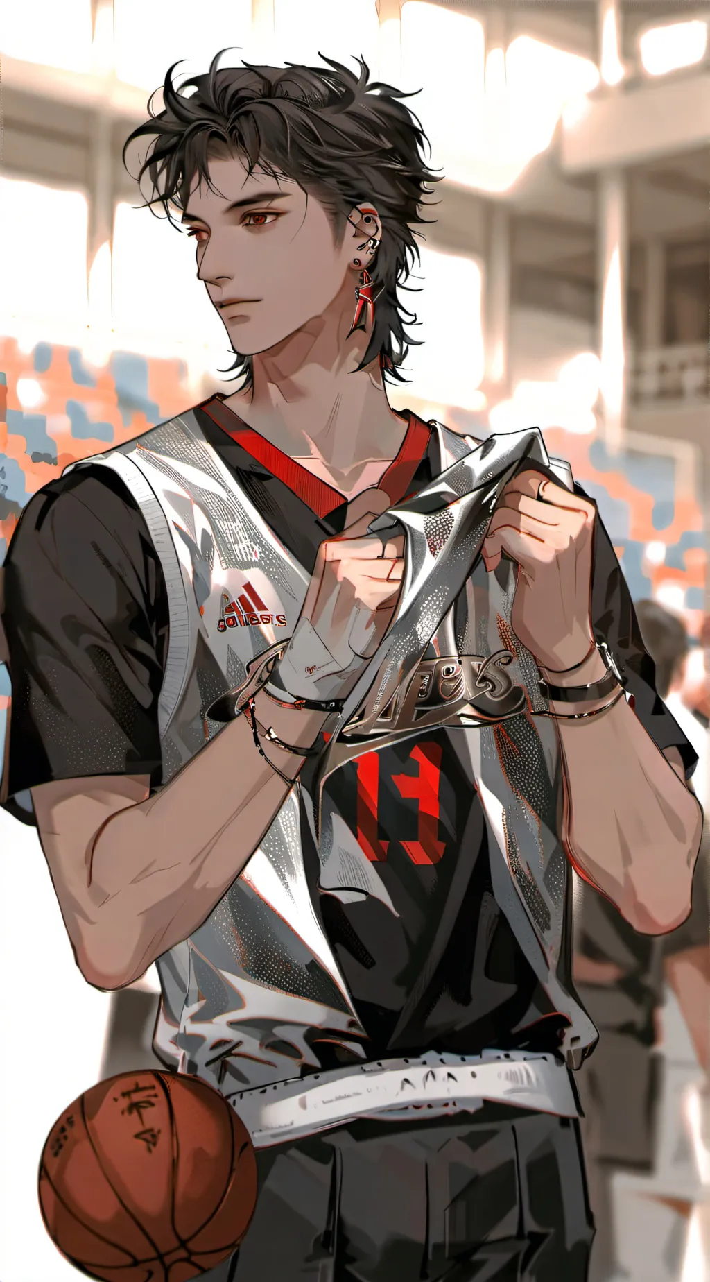 ai character: kayden background