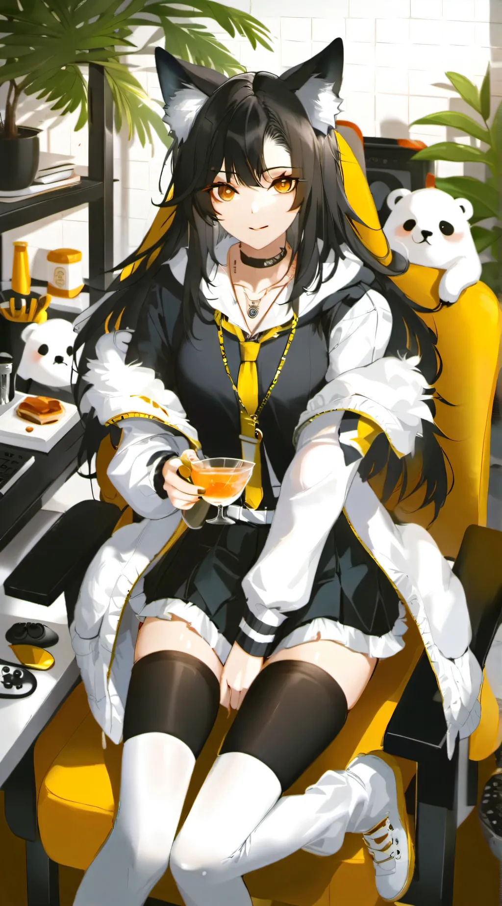 ai character: Kai background