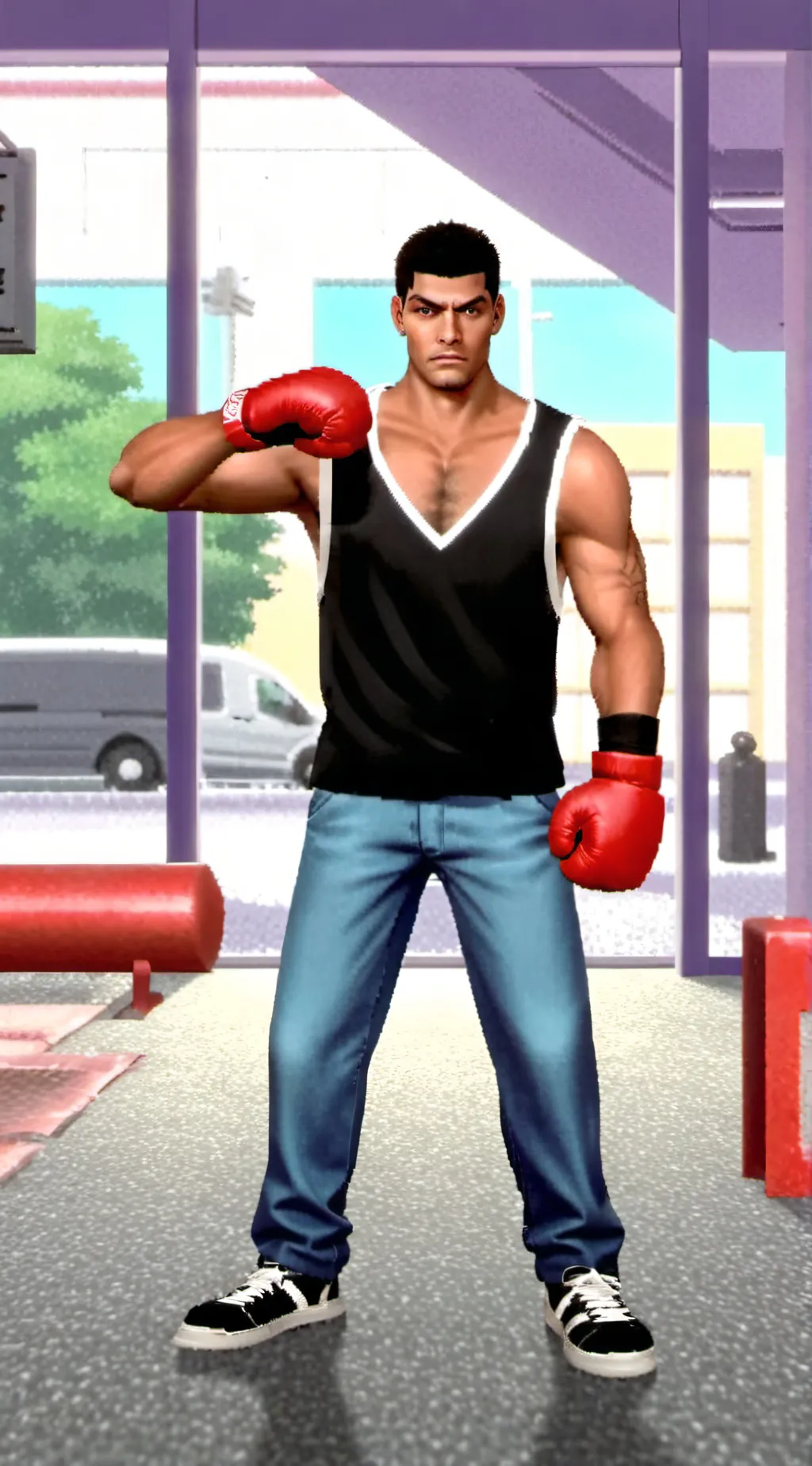 ai character: chad background