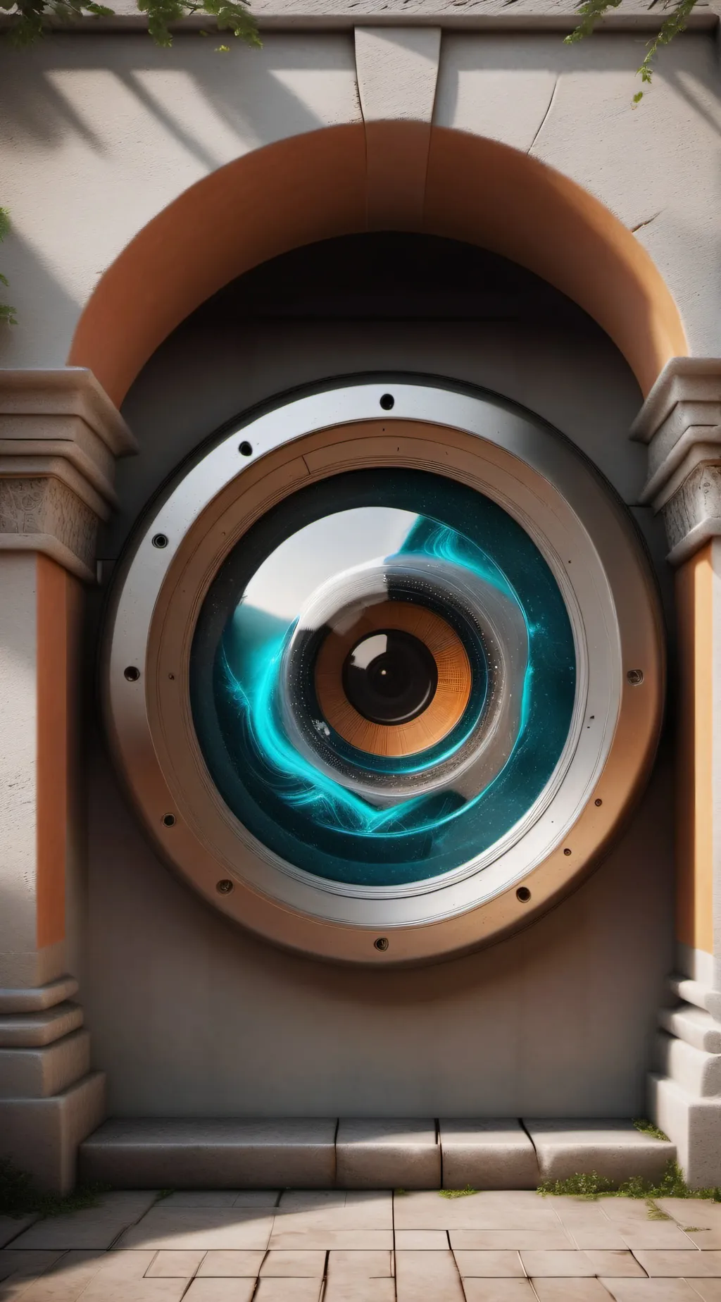 ai character: Portal background