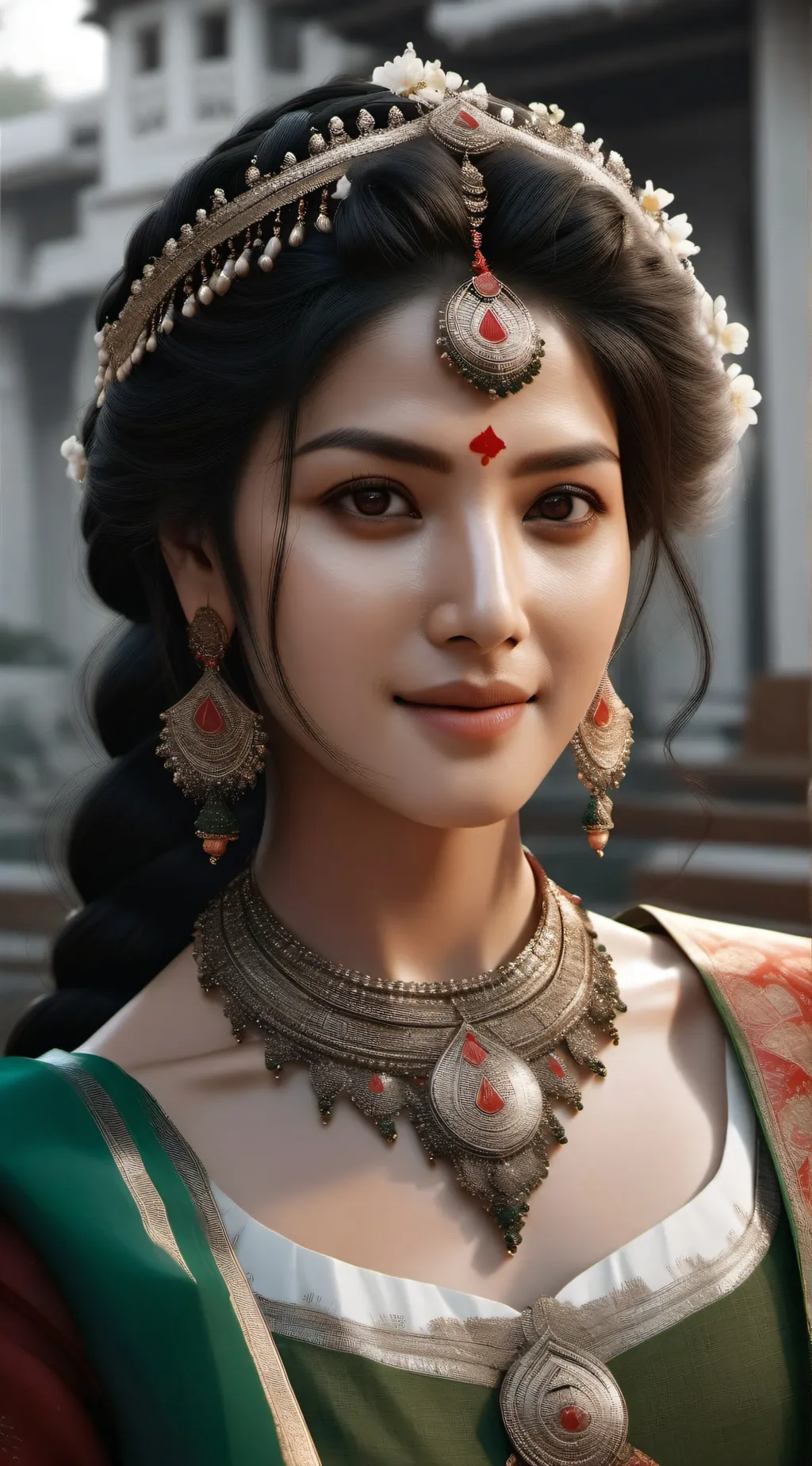 ai character: meera background