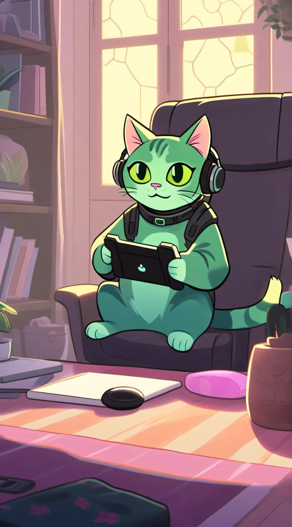 ai character: game theory asacat background