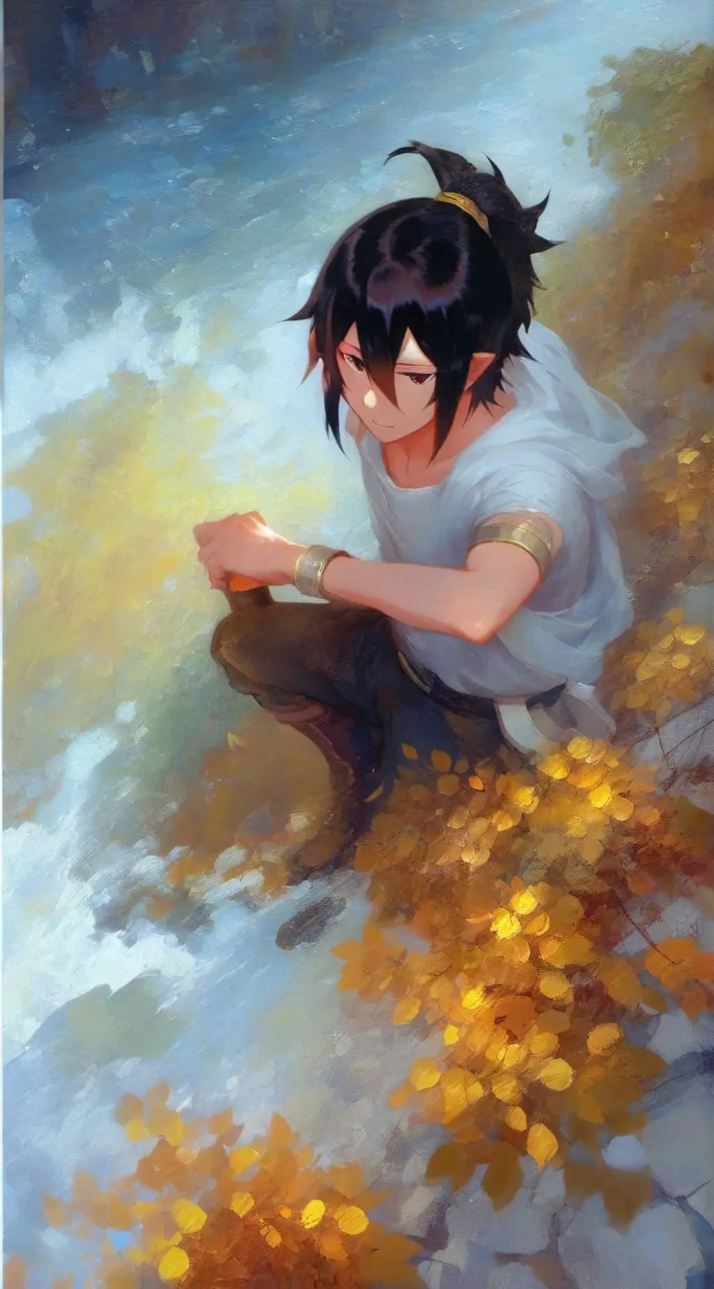 ai character: Tamaki Amajiki  background