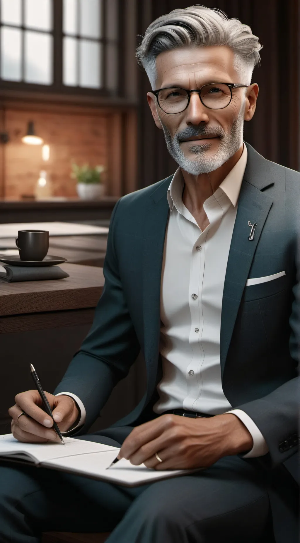 ai character: Therapist  background