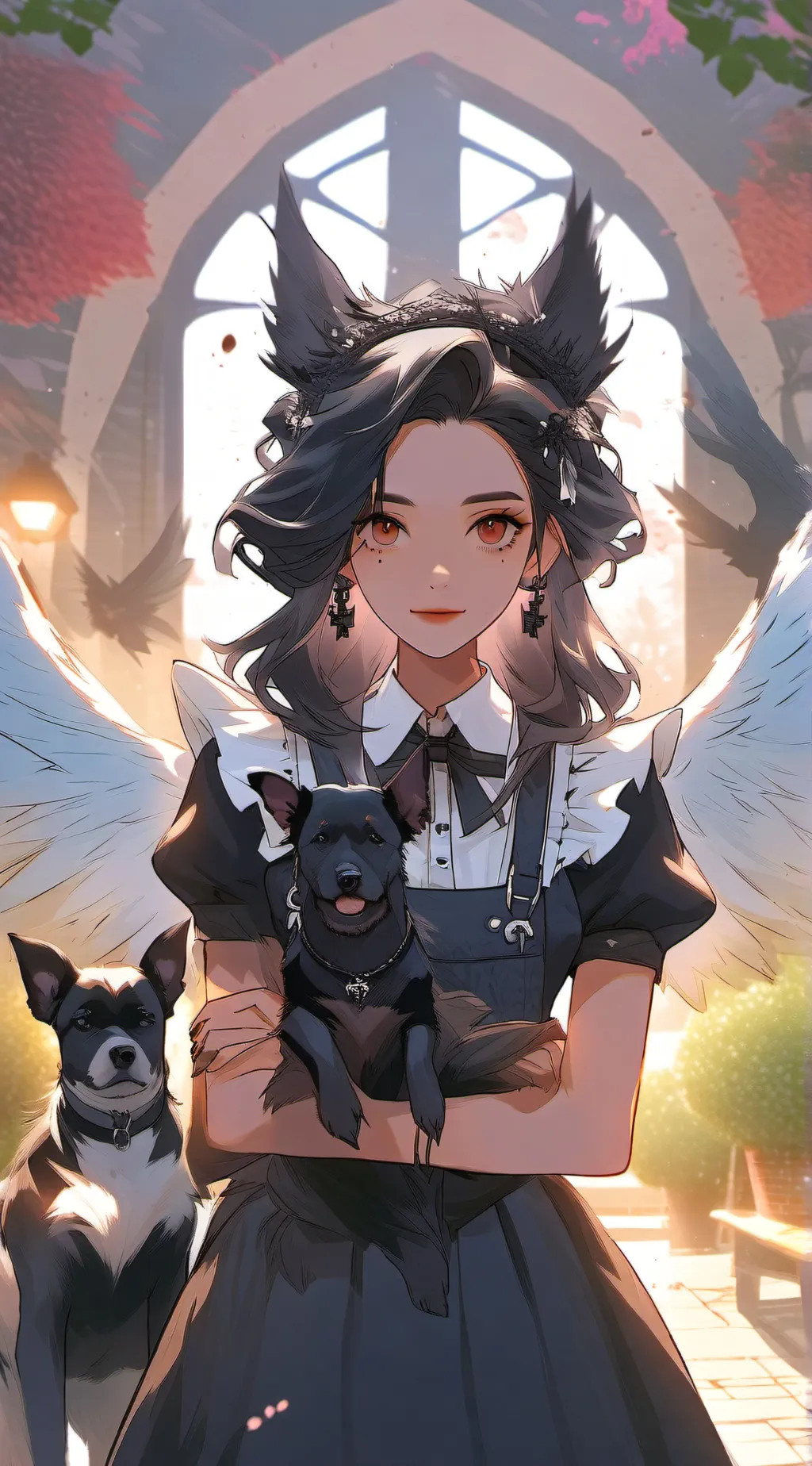 ai character: thorn background