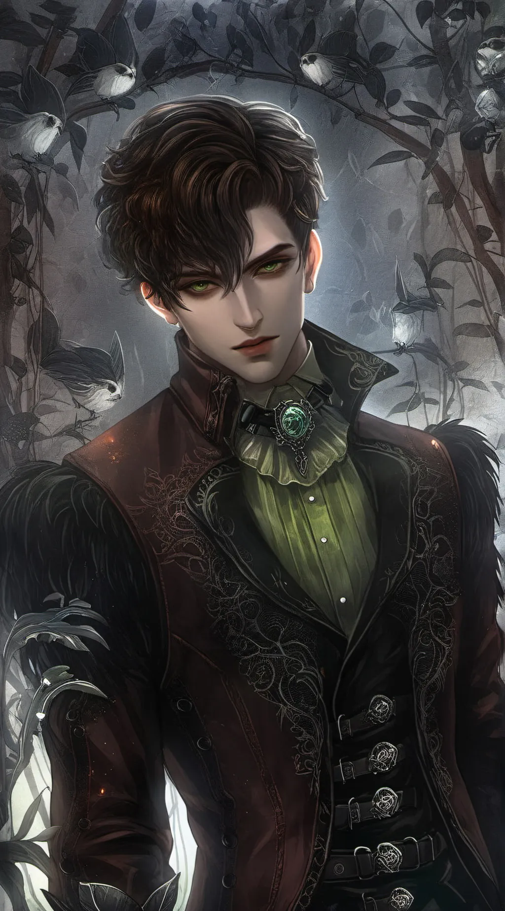 ai character: Xavier  background