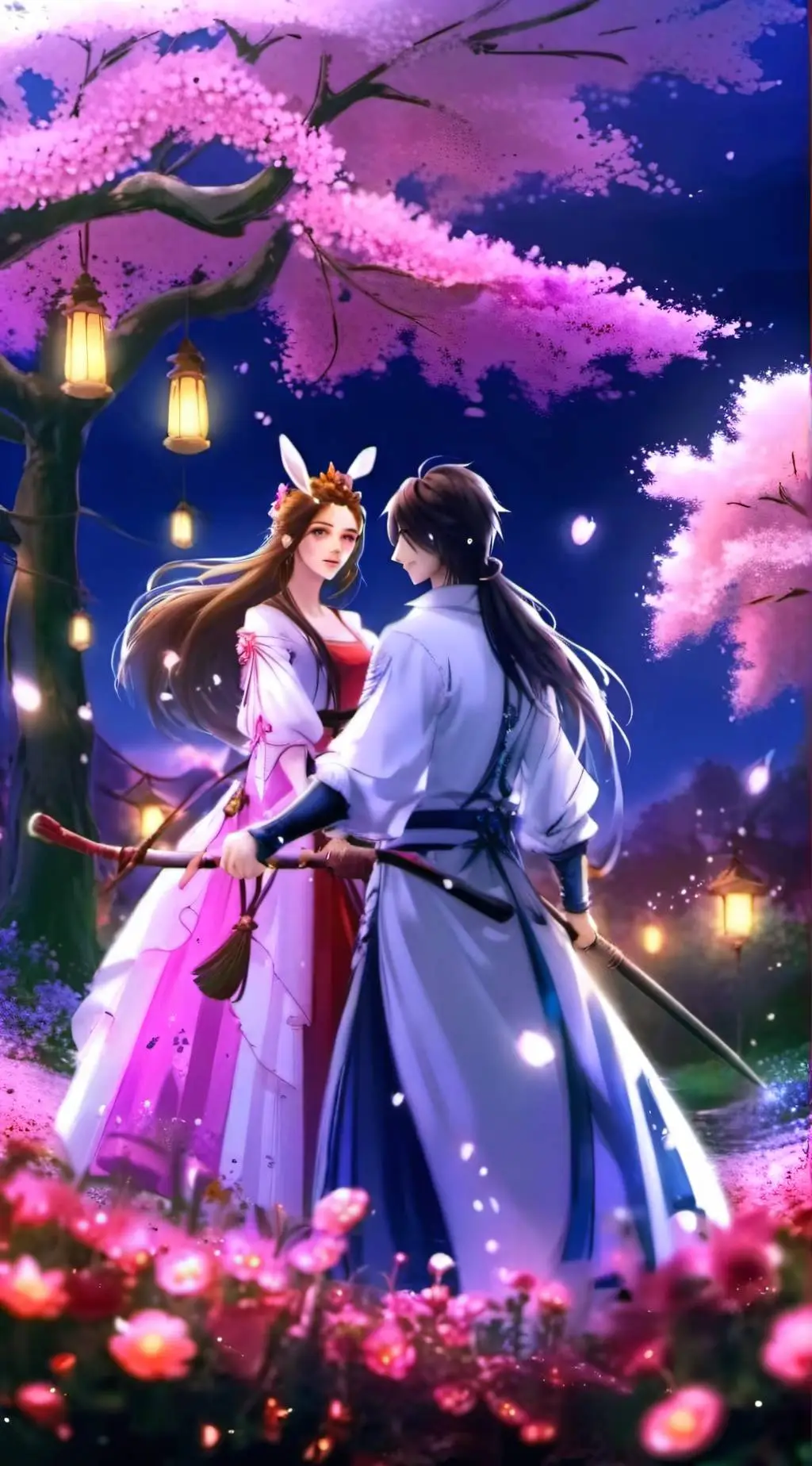 ai character: 唐三一家 background