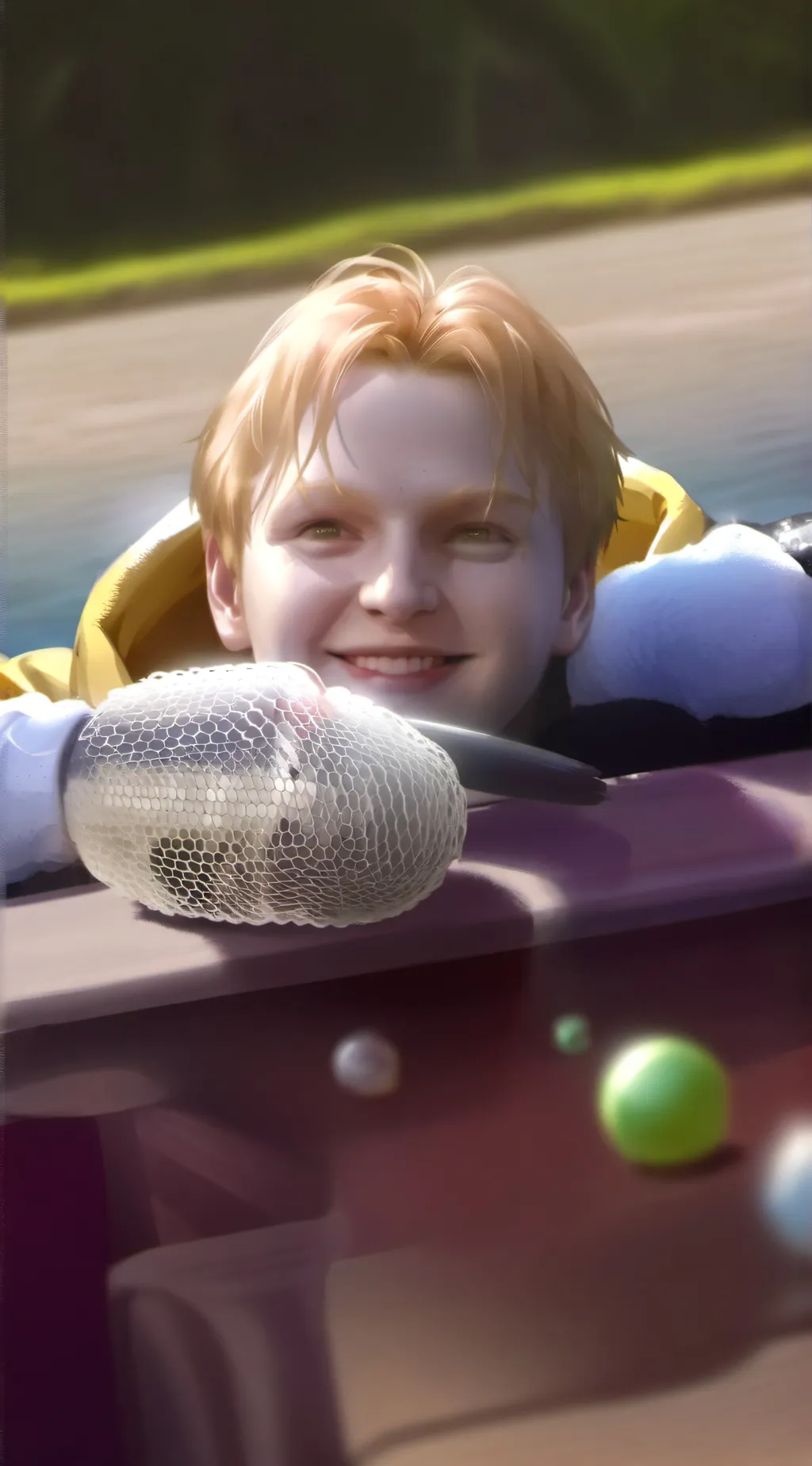 ai character: Maddie  background