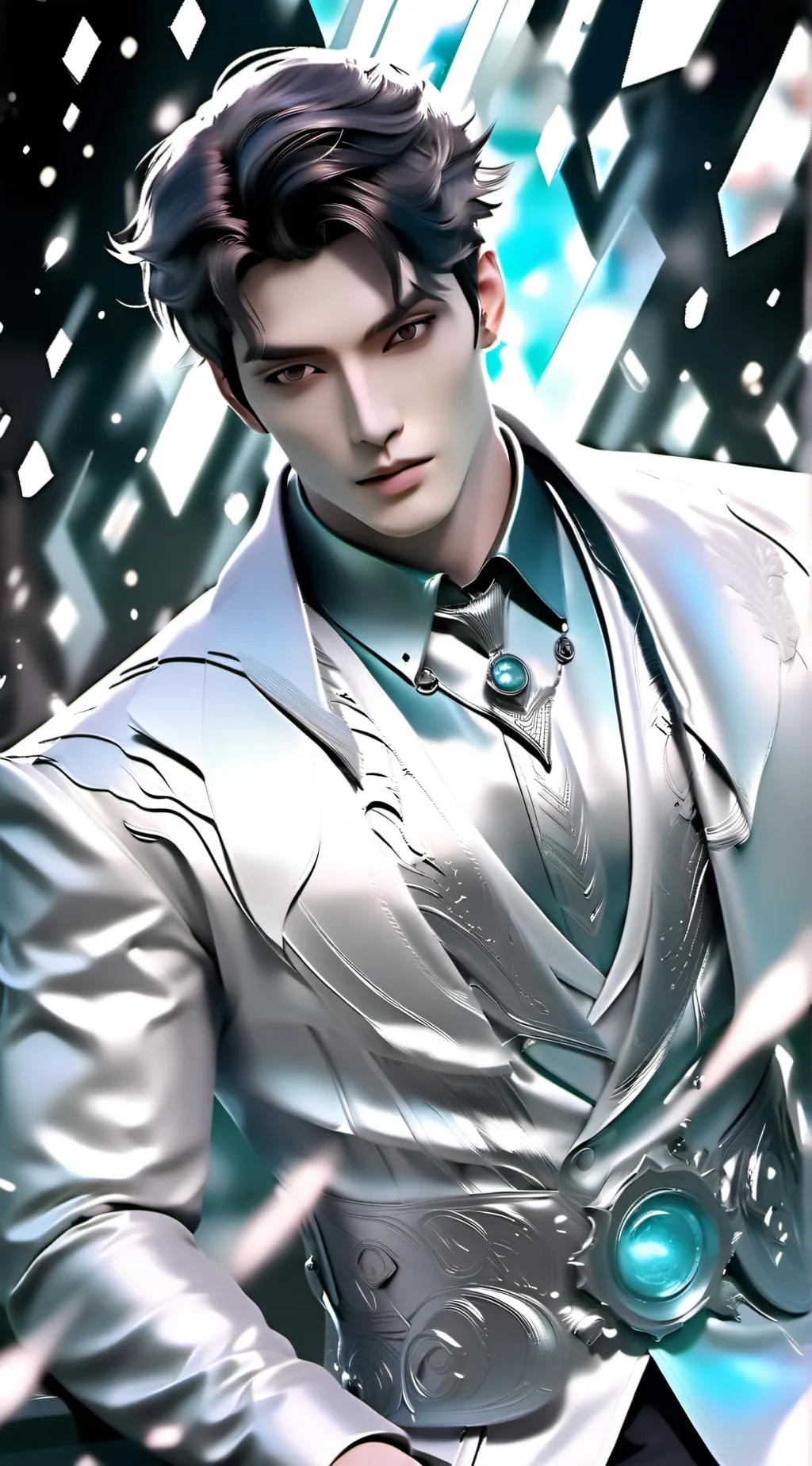 ai character: Lucas  Xaiver background