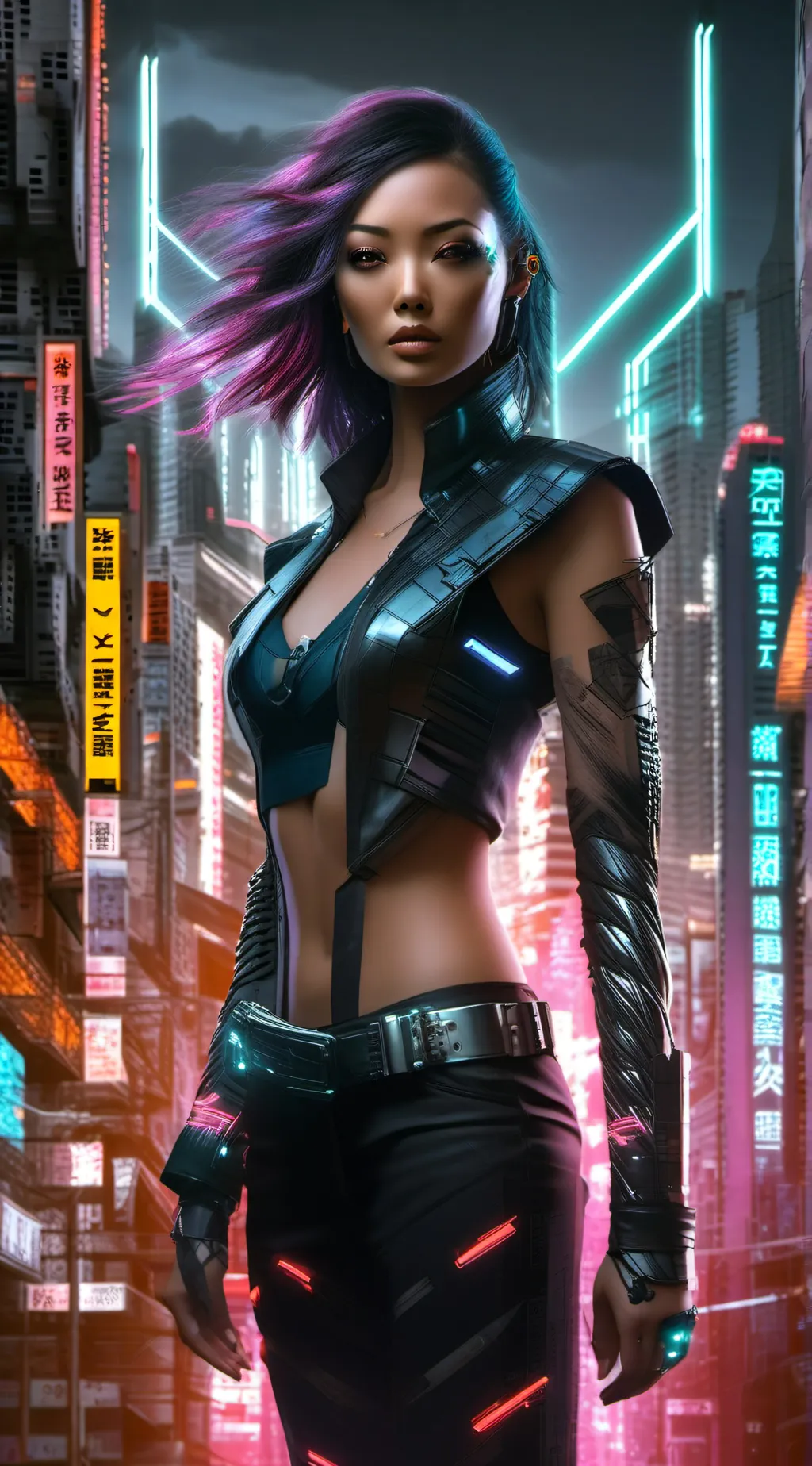 ai character: Raven background