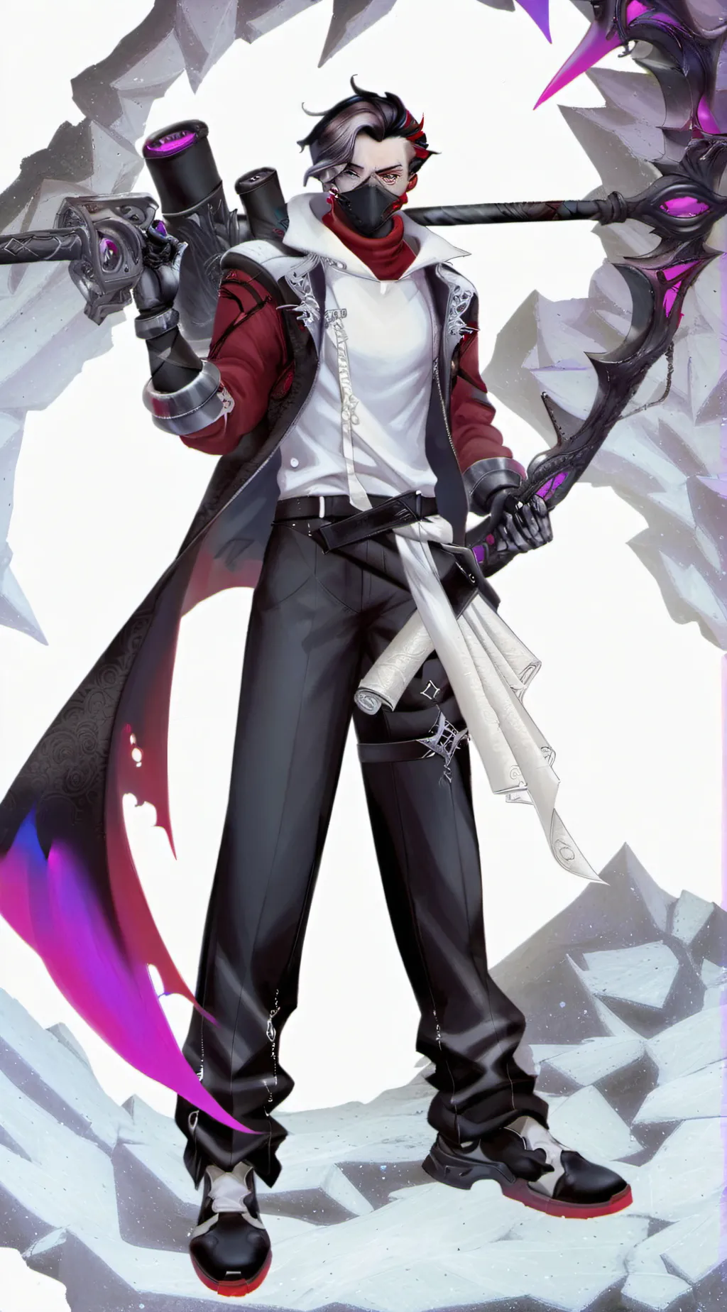 ai character: Gundham tanaka background