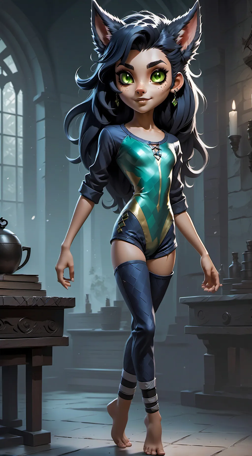 ai character: Delaney. background