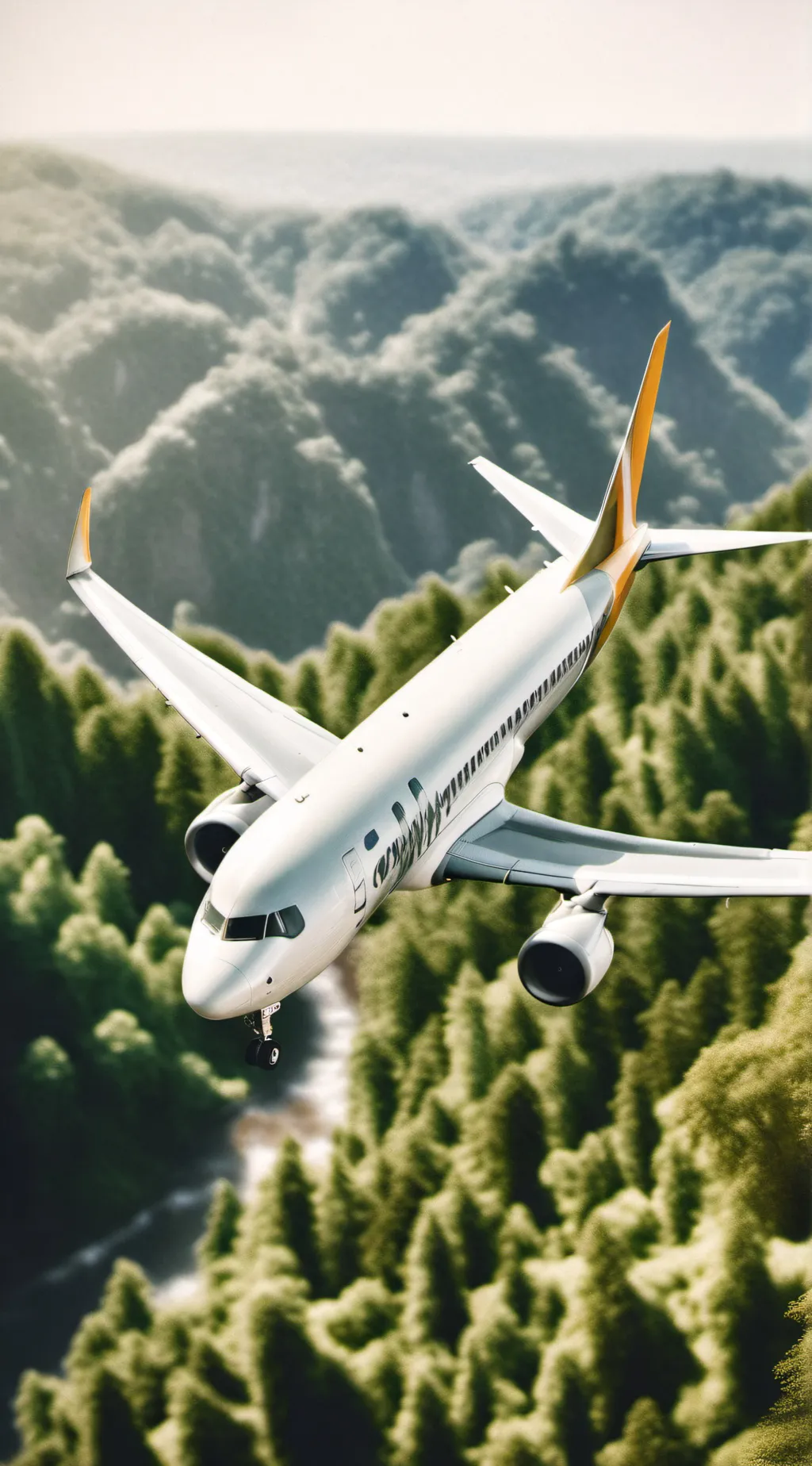 ai character: HH avión  background