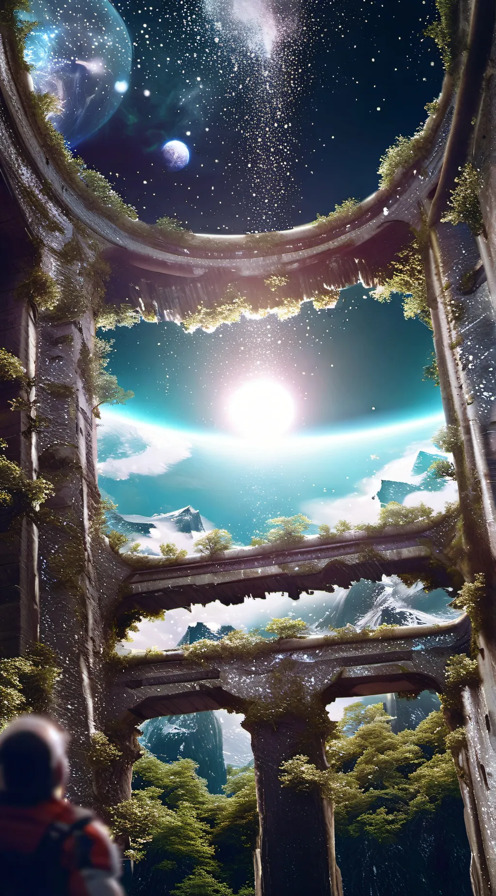 ai character: solarballs background