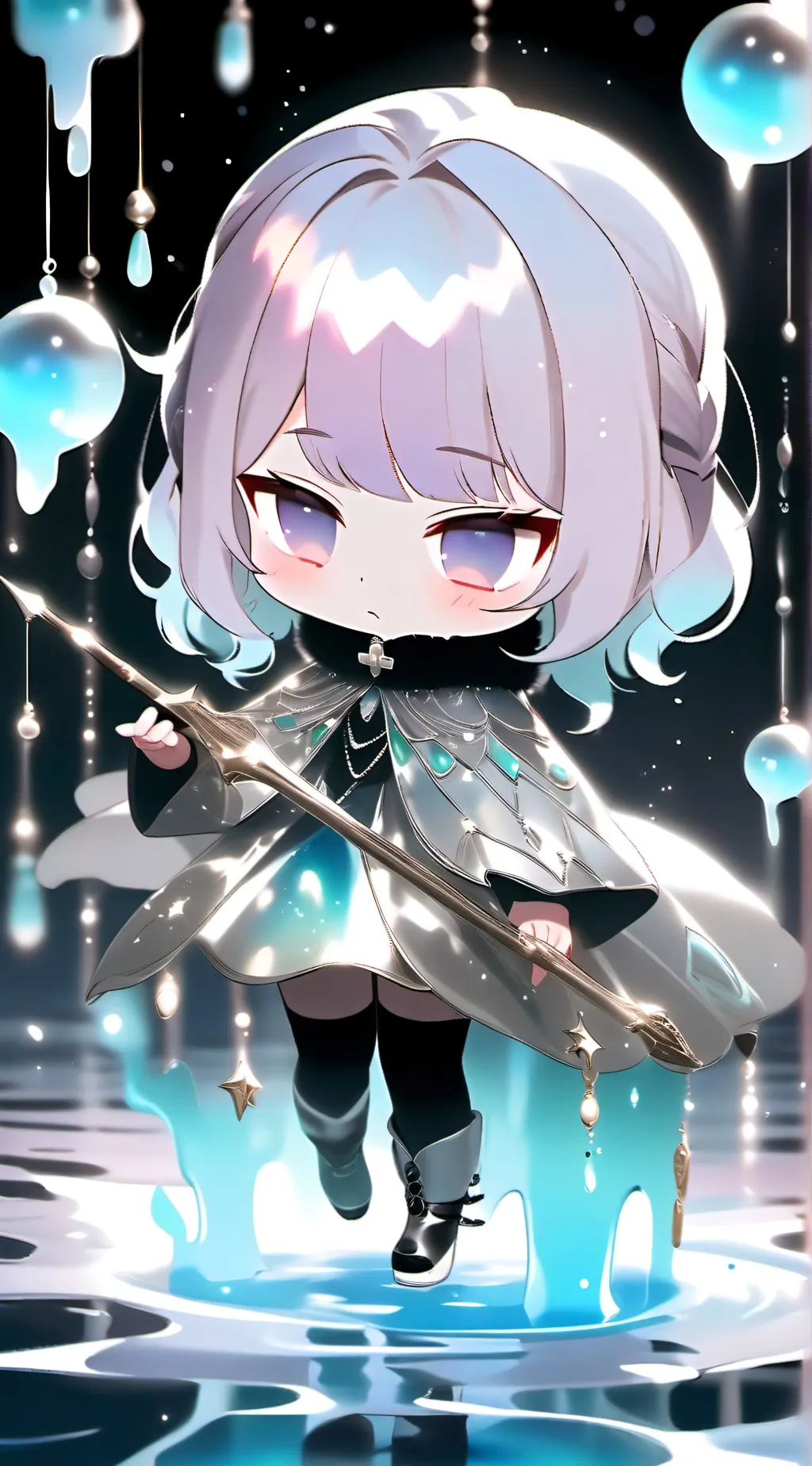 ai character: Rose background