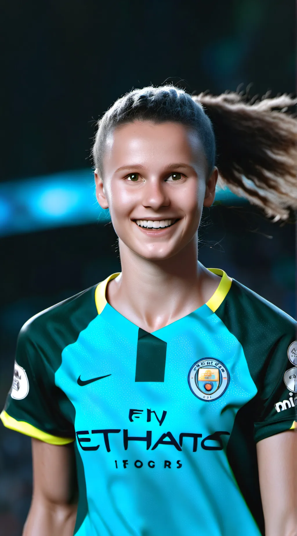 ai character: Kerstin  background