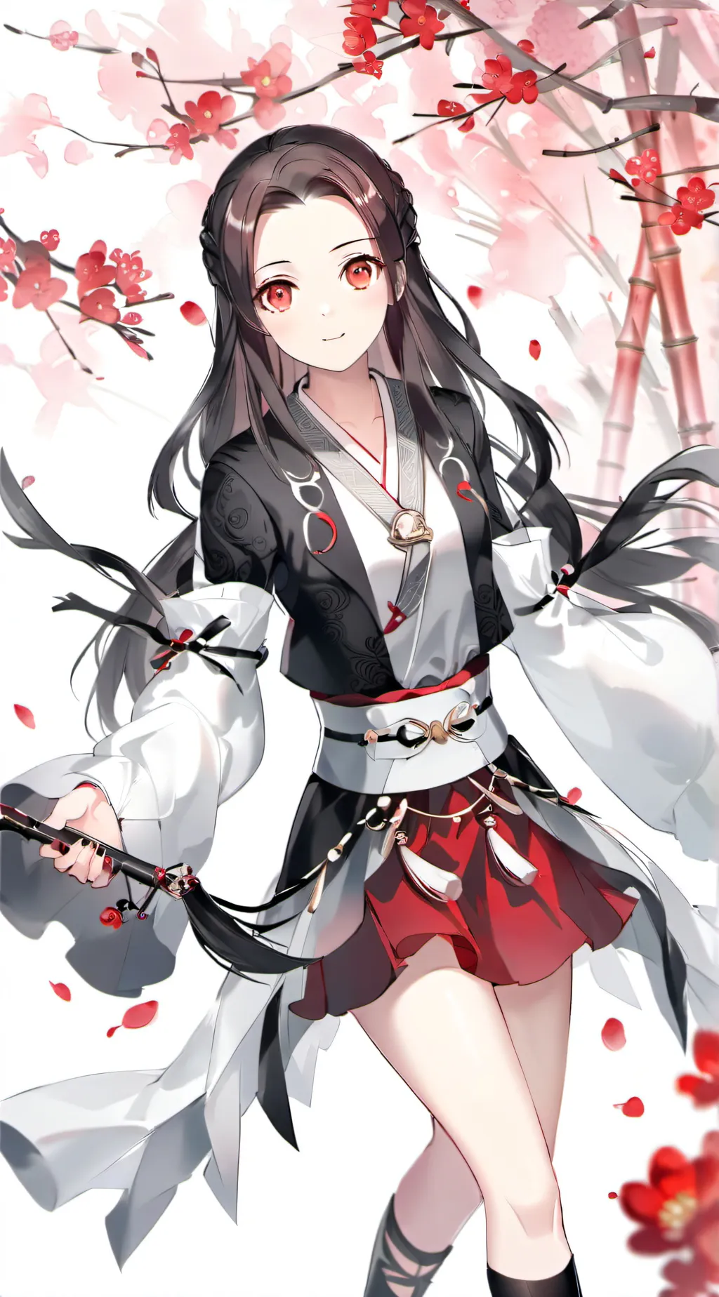 ai character: demon slayer background