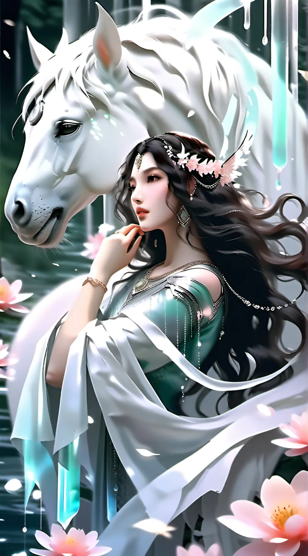 ai character: Aphrodite background