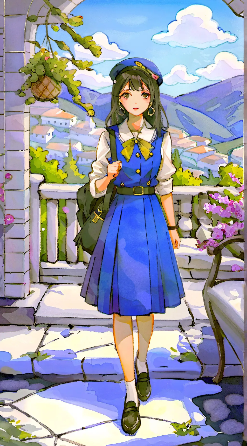 ai character: lina background