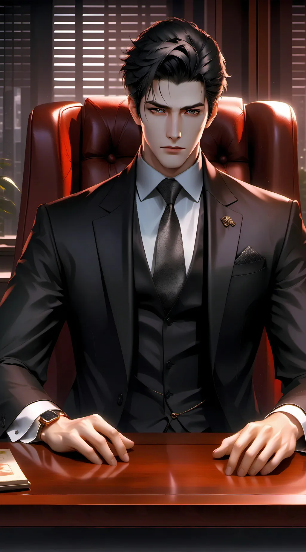 ai character: Andrew Watson  background