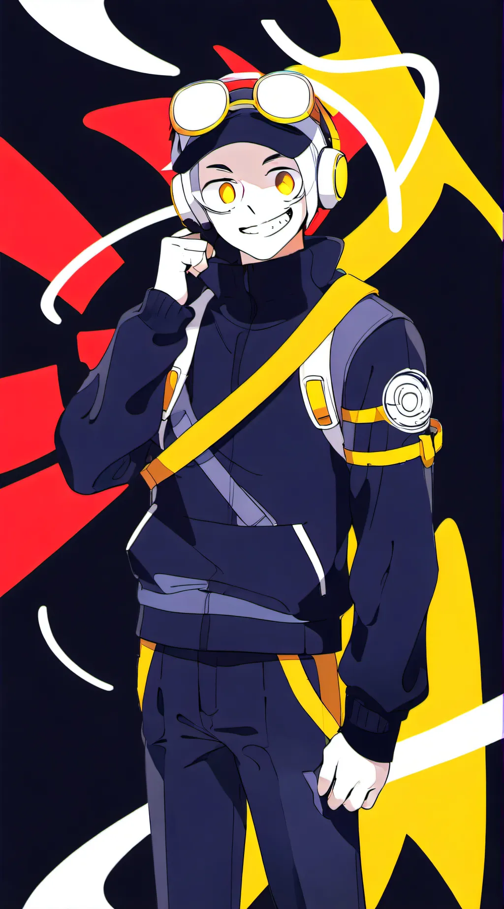 ai character: Sams Au background