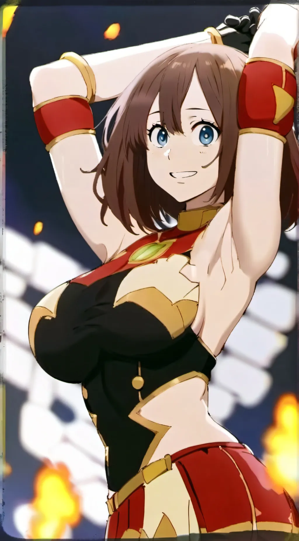 ai character: mha  background