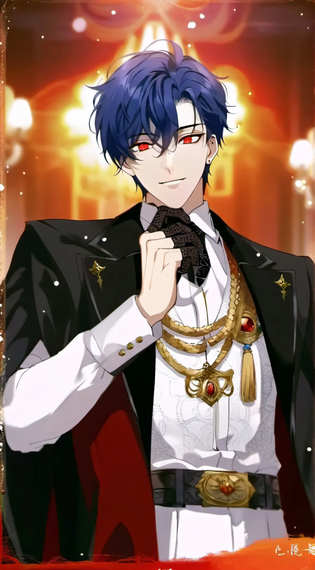 ai character: Prince dylan  background