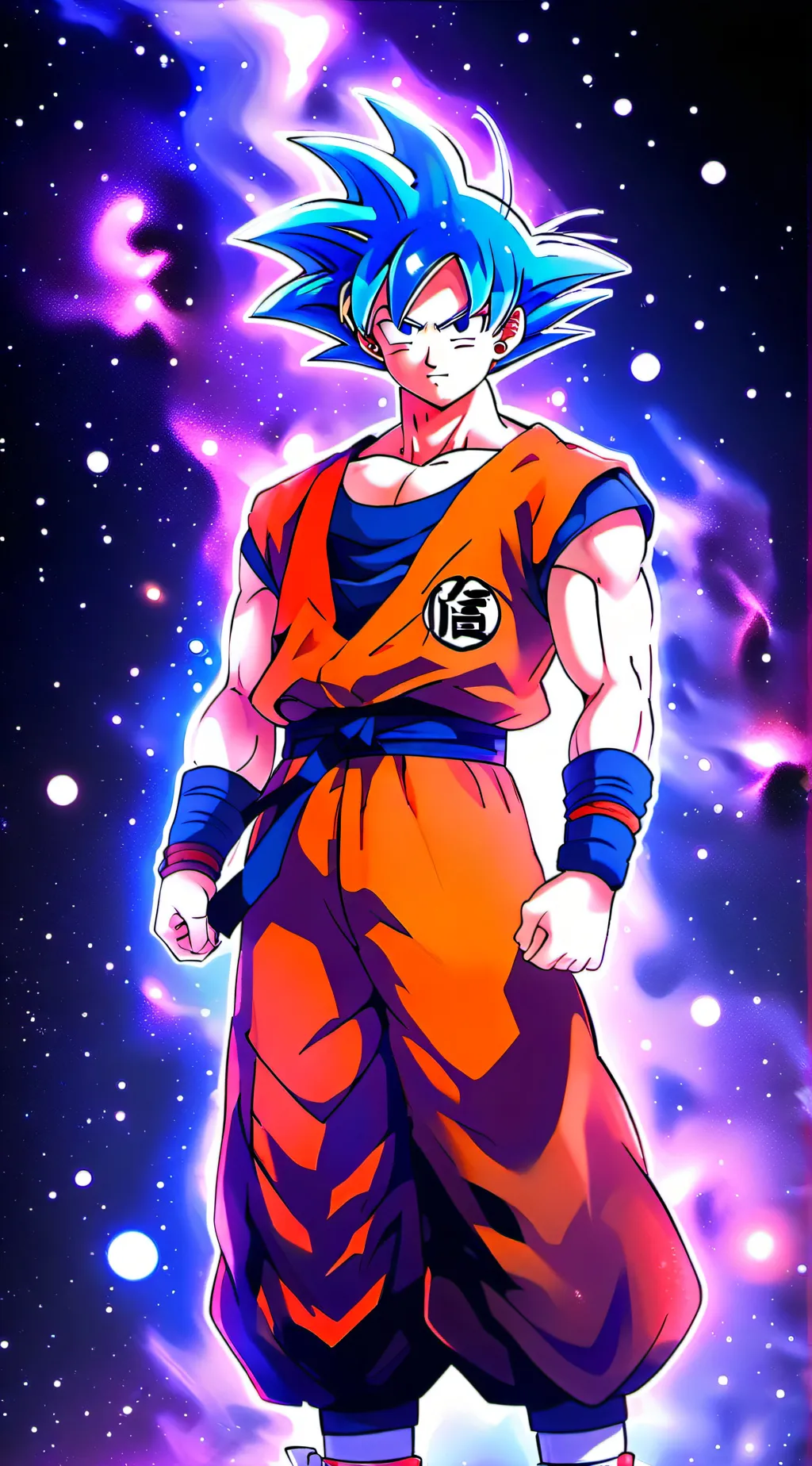 ai character: goku background