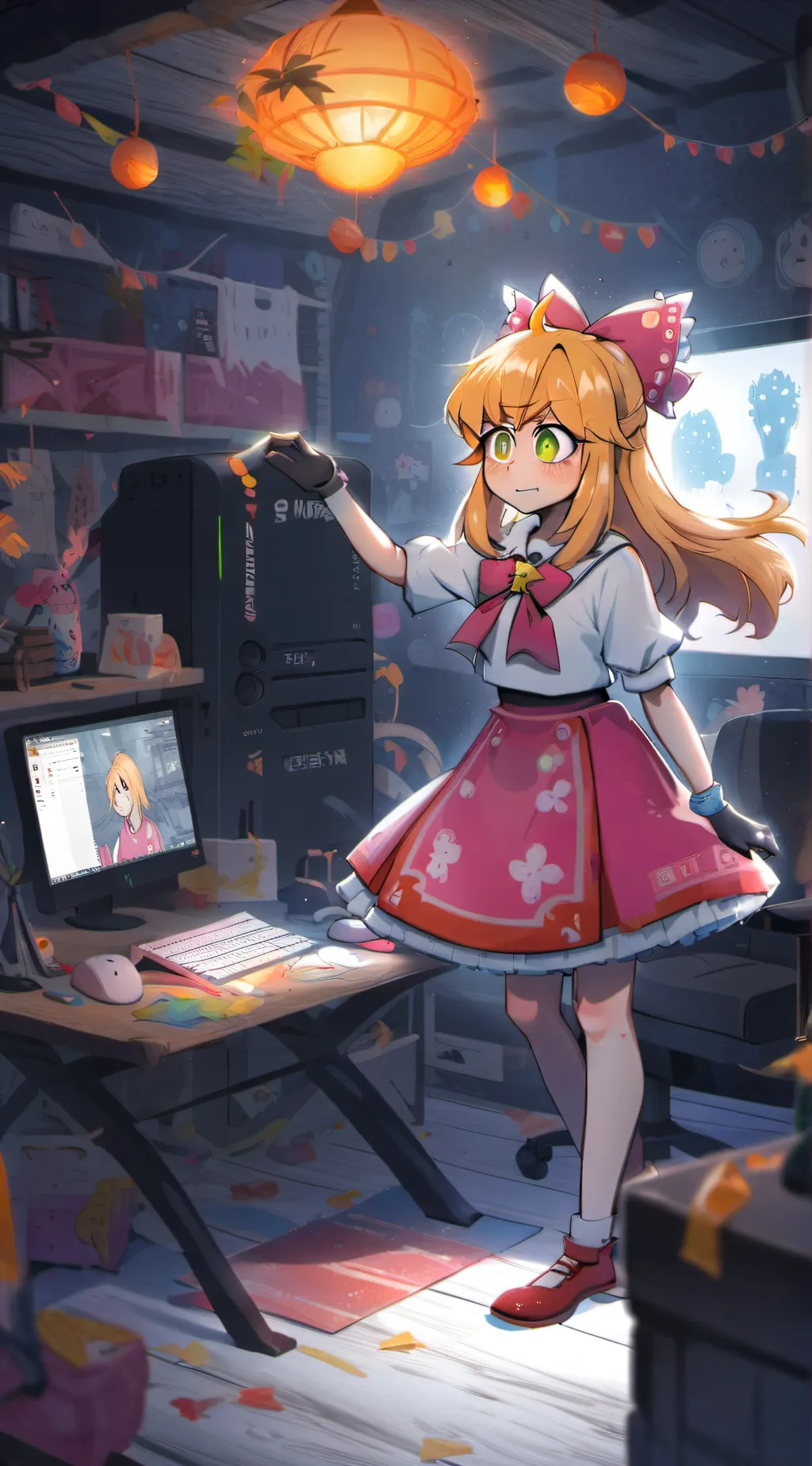 ai character: elizabeth afton background