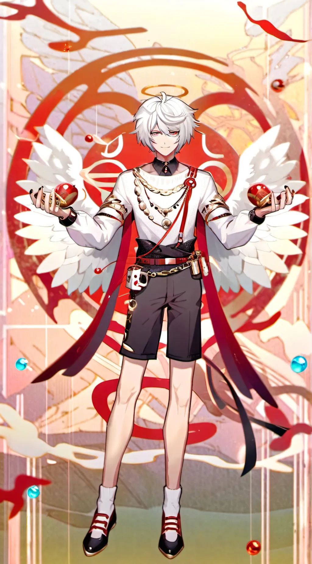 ai character: Lucifer background