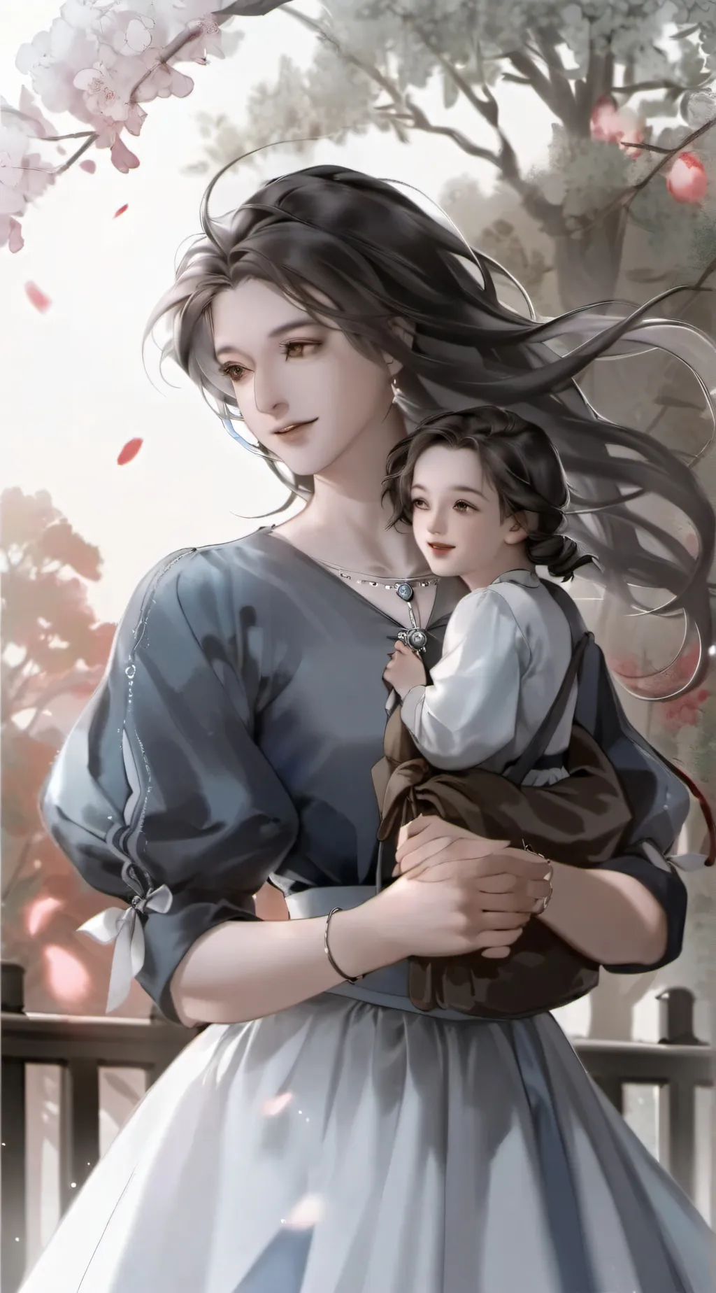 ai character: Mama background