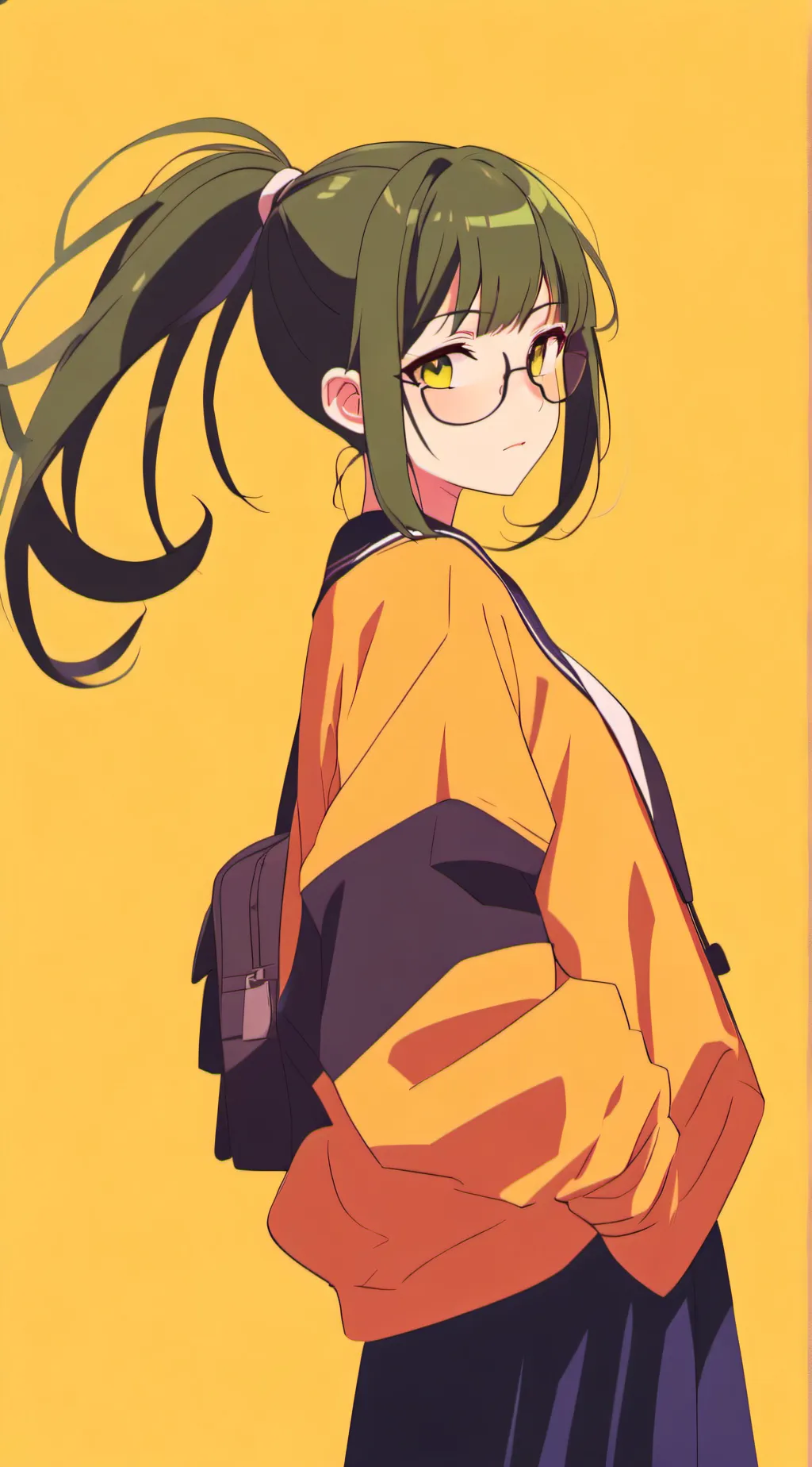 ai character: Maki background